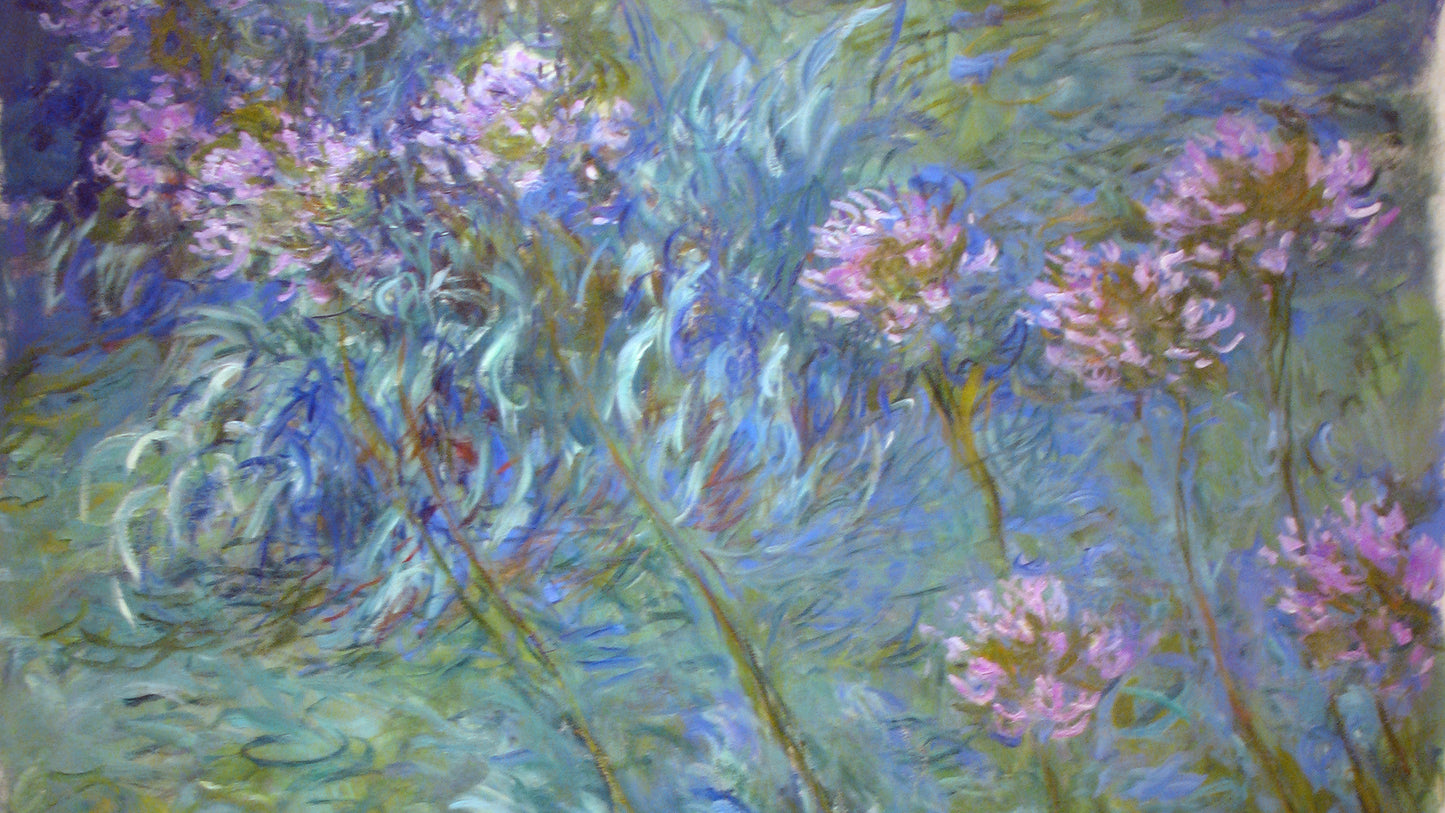 French Countryside Monet Art - Rural Landscape Digital Prints for Large Screens