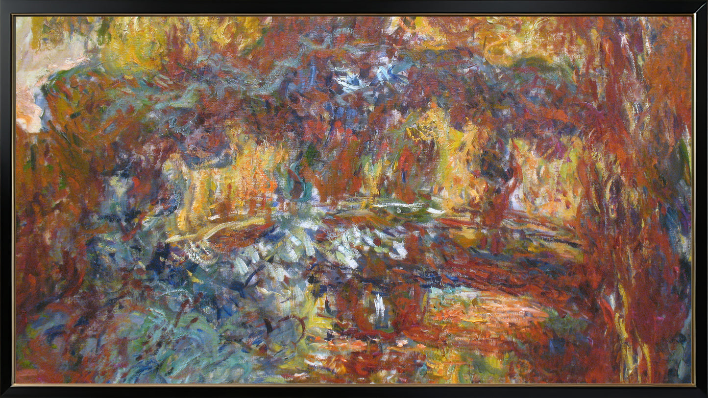 Claude Monet 16:9 Tv Art, set of 5 framed images - ArtRemade
