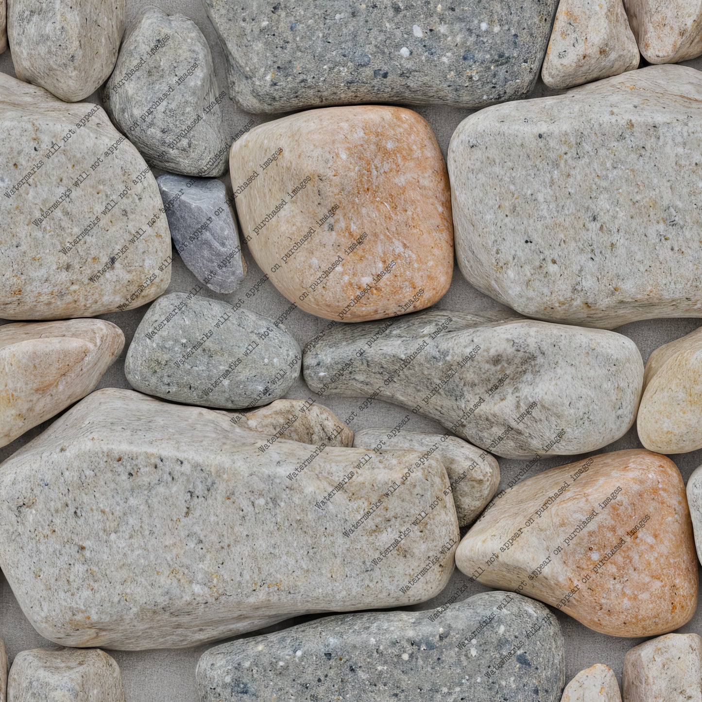 River Rock Wall pack, seamless pattern / tiles / texture 2048*2048 pixels, 300dpi, PNG 10 images - ArtRemade