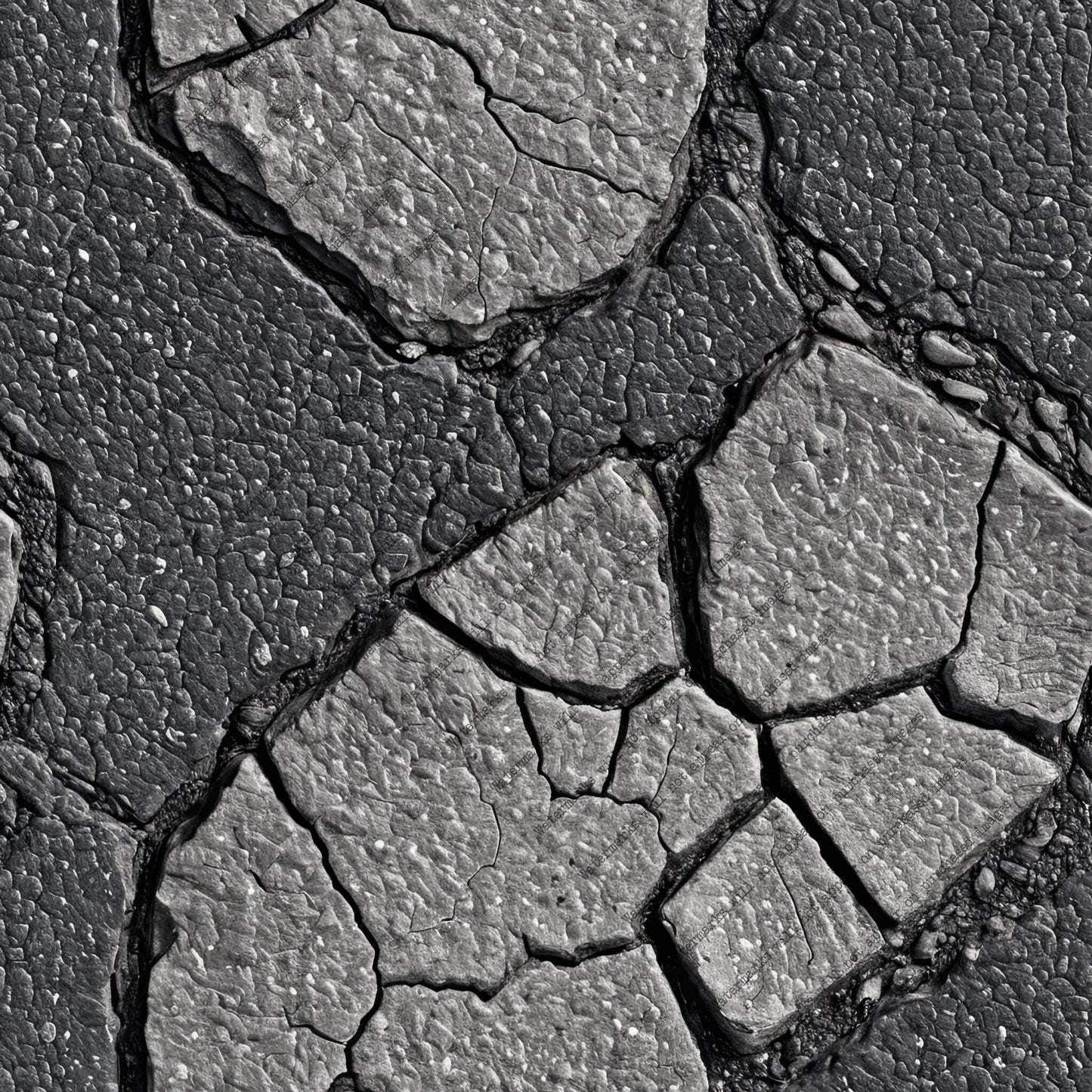 Asphalt pack, seamless pattern / tiles / texture 2048*2048 pixels, 300dpi, PNG 10 images - ArtRemade