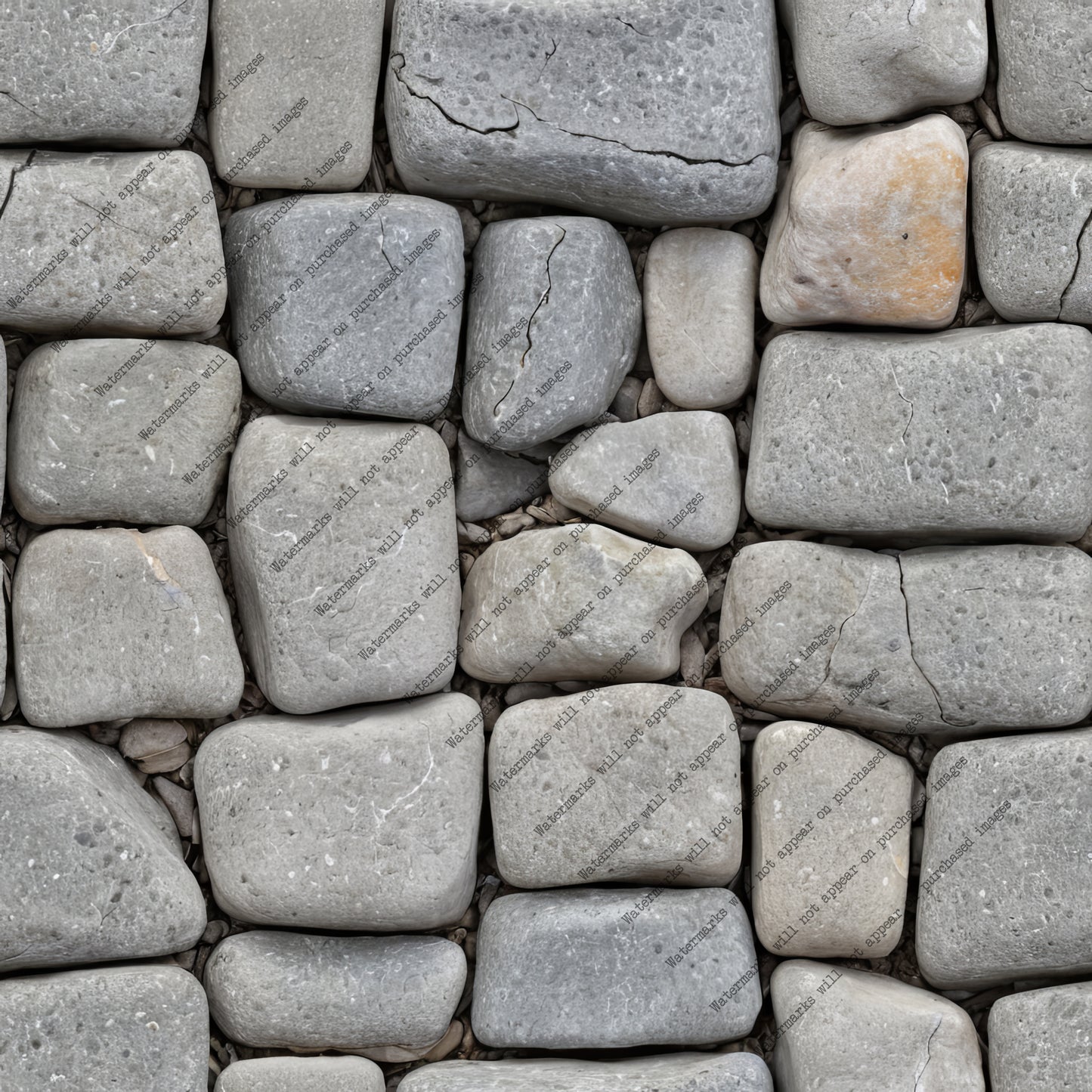 River Rock Wall pack, seamless pattern / tiles / texture 2048*2048 pixels, 300dpi, PNG 10 images - ArtRemade
