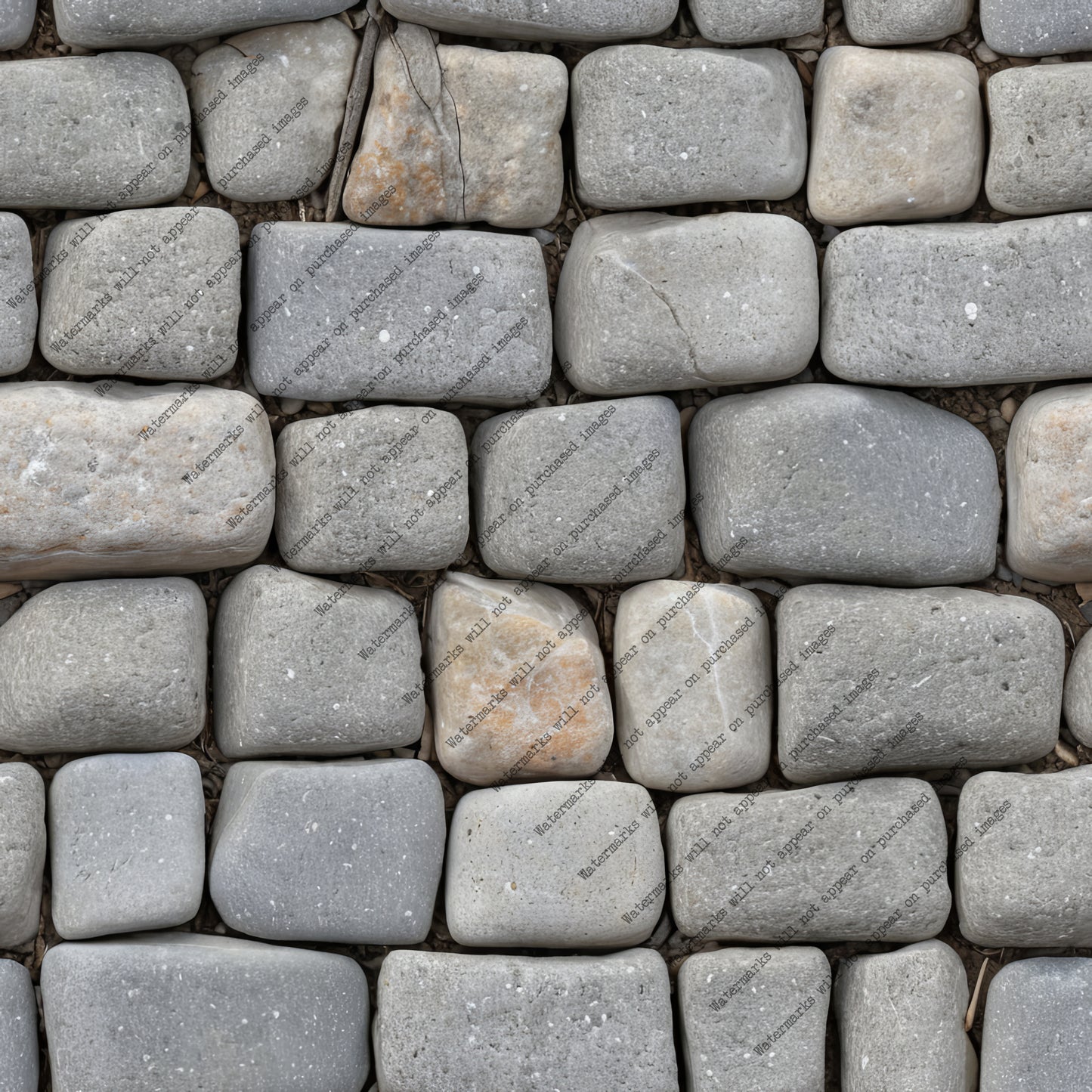 River Rock Wall pack, seamless pattern / tiles / texture 2048*2048 pixels, 300dpi, PNG 10 images - ArtRemade