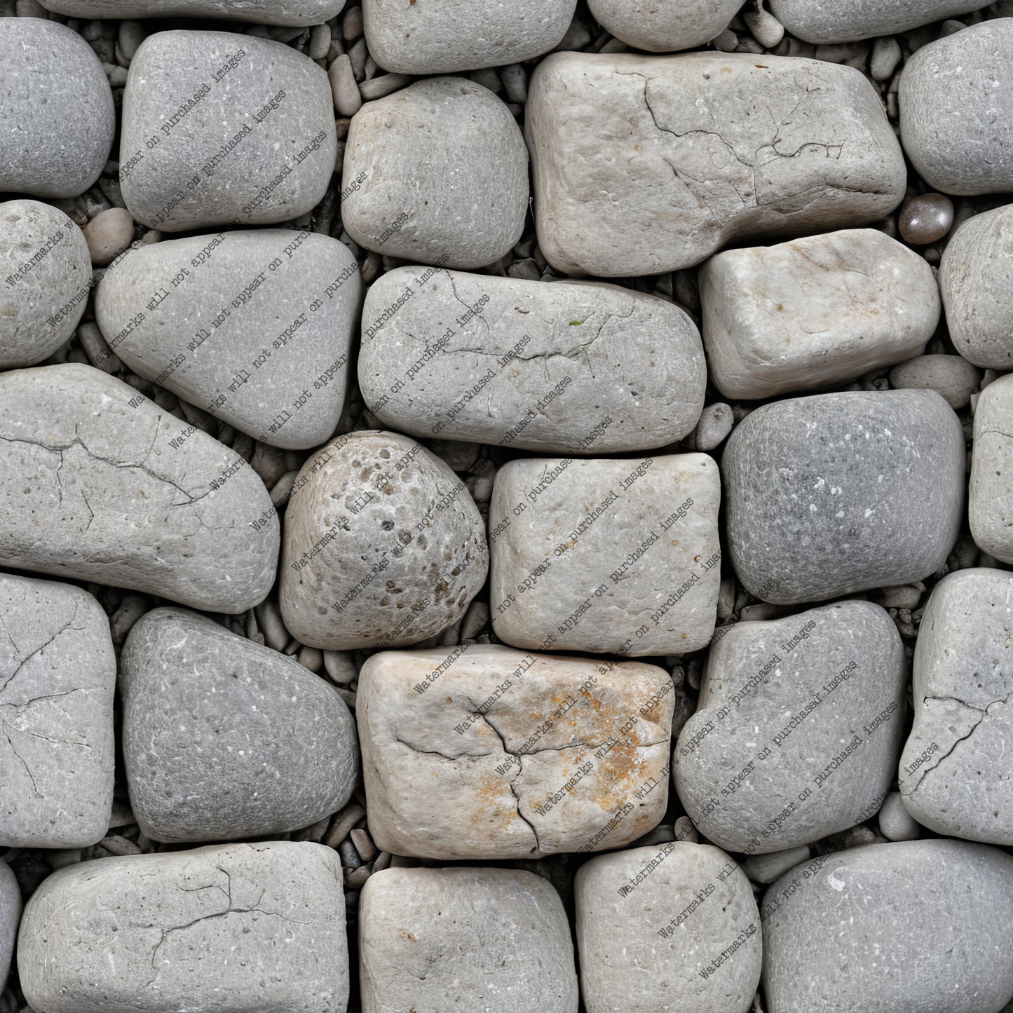 River Rock Wall pack, seamless pattern / tiles / texture 2048*2048 pixels, 300dpi, PNG 10 images - ArtRemade
