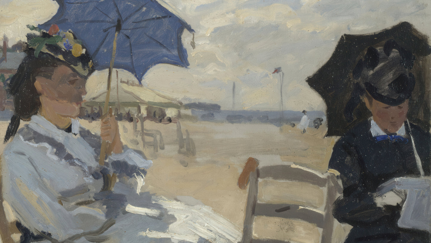 Monet Portrait Collection - Impressionist Figure Paintings for TV Display (16:9)