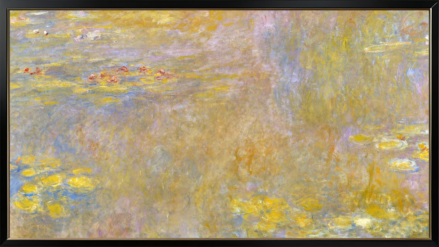 Claude Monet 16:9 Tv Art, set of 5 framed images - ArtRemade