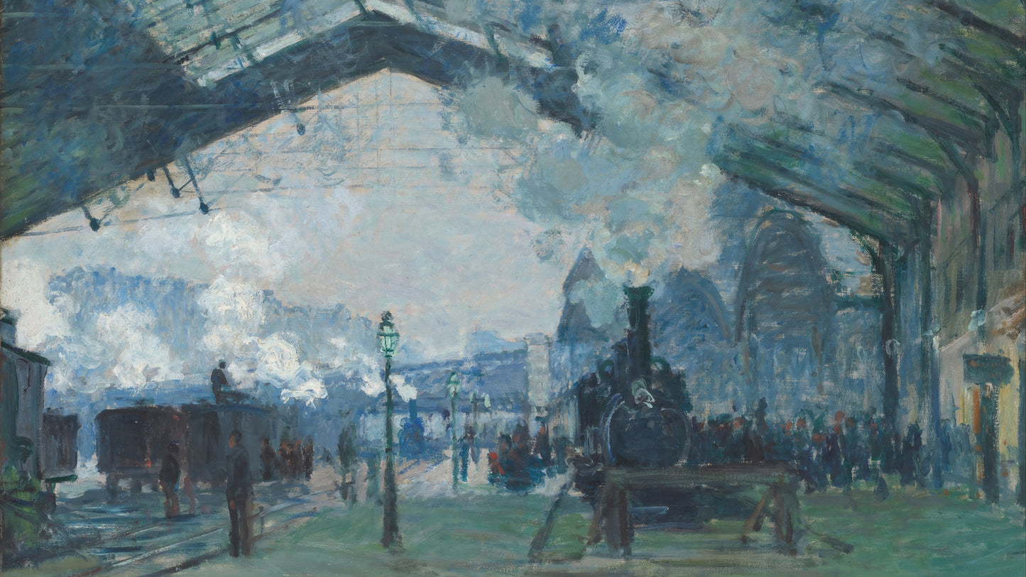 Monet Portrait Collection - Impressionist Figure Paintings for TV Display (16:9)