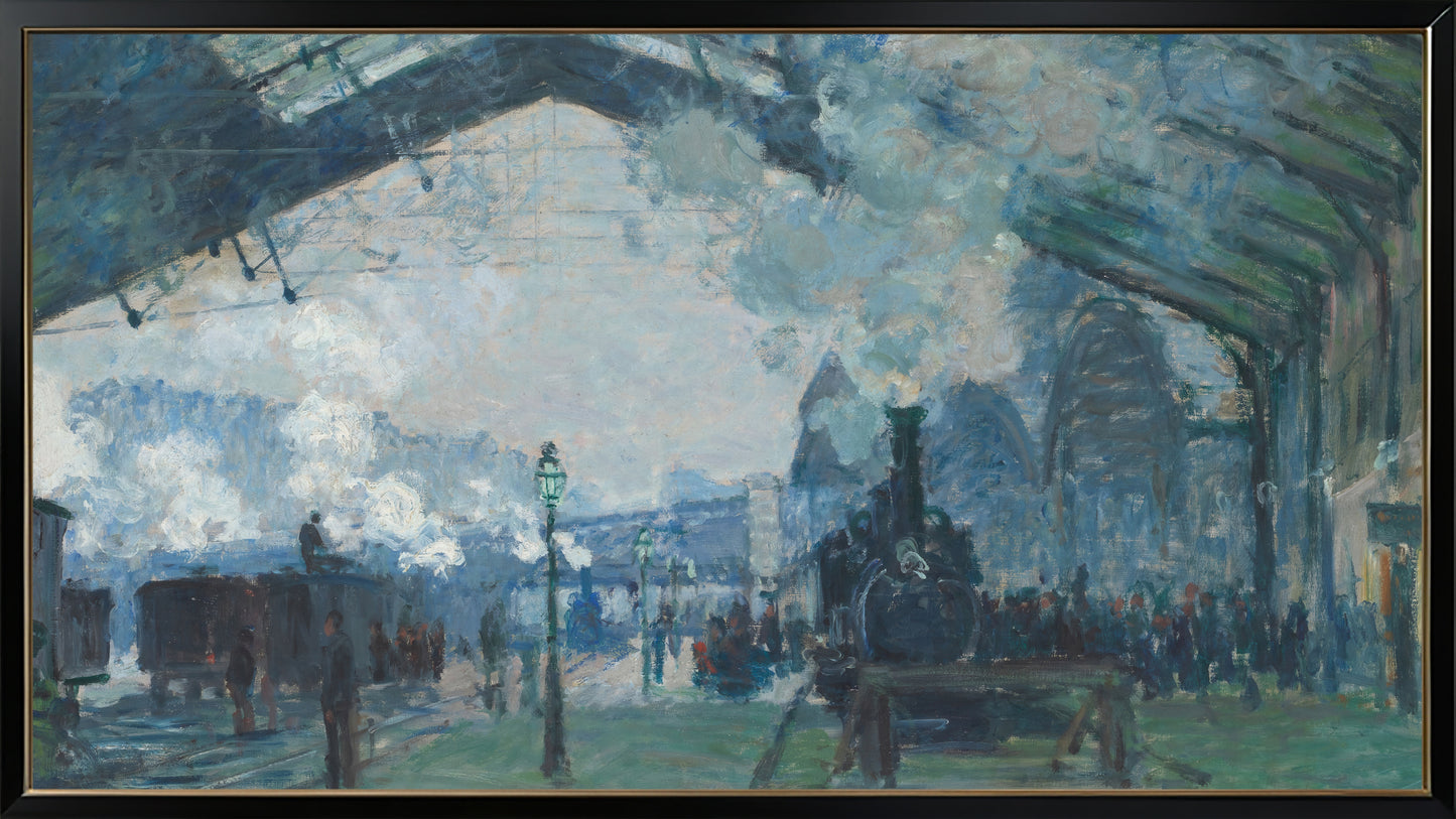 Claude Monet 16:9 Tv Art, set of 5 framed images - ArtRemade