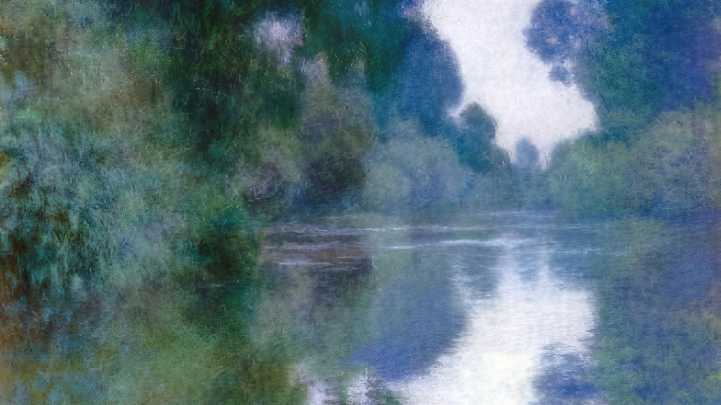 Claude Monet Digital Art Prints - Impressionist Masterpieces for Large Screen Display