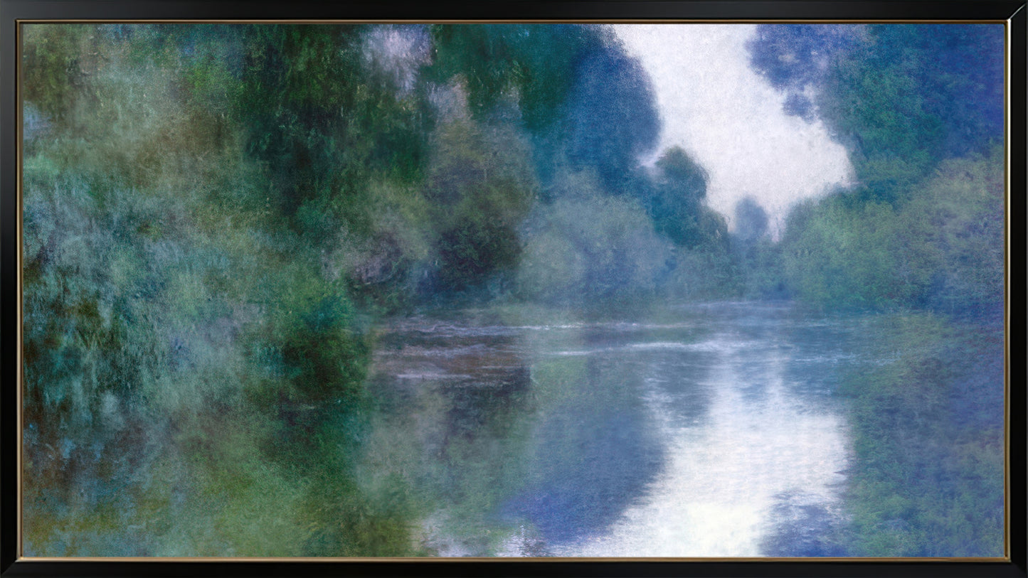 Claude Monet 16:9 Tv Art, set of 5 framed images - ArtRemade