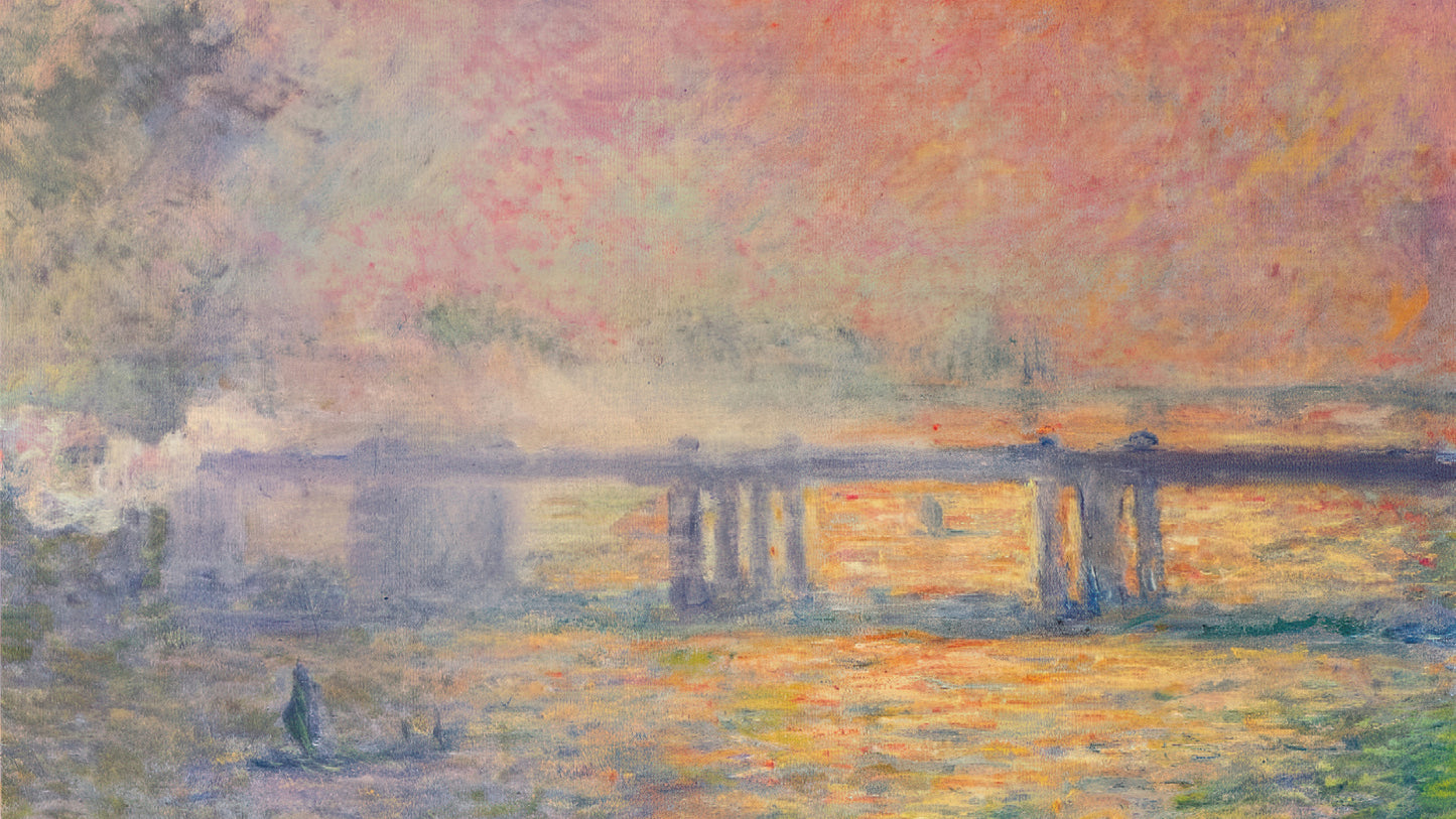Claude Monet Digital Art Prints - Impressionist Masterpieces for Large Screen Display
