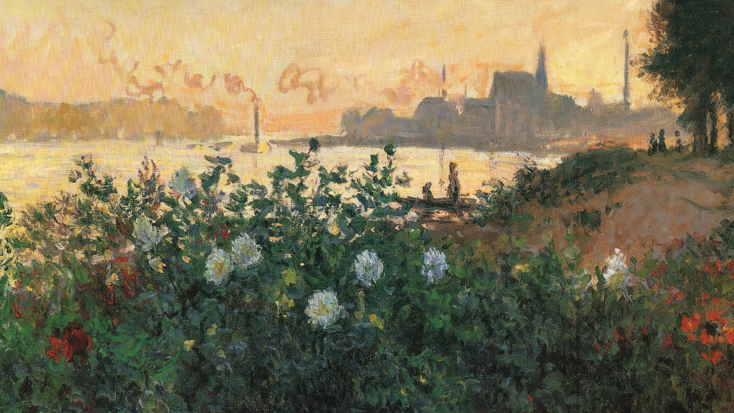 Claude Monet Digital Art Prints - Impressionist Masterpieces for Large Screen Display