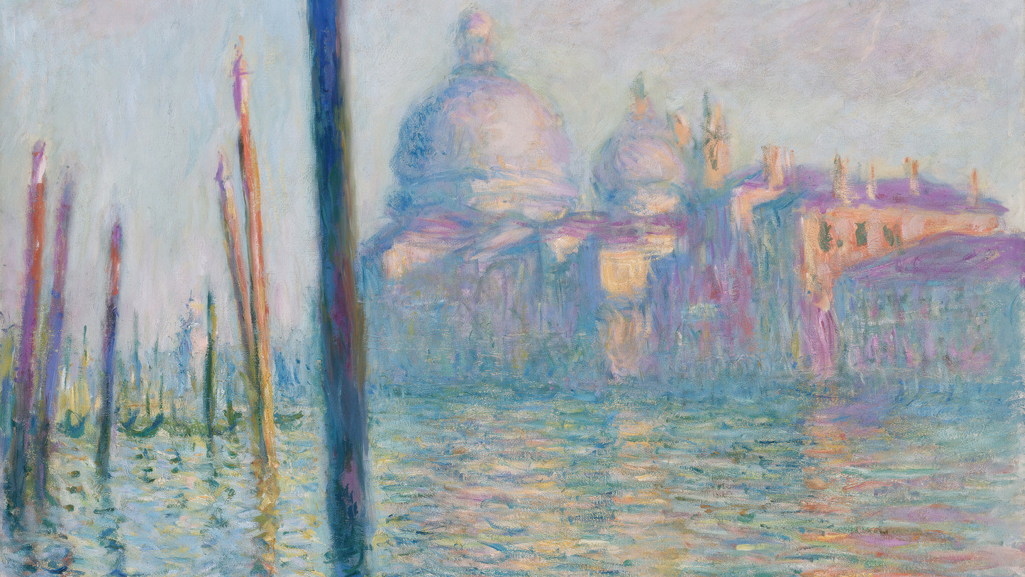 French Countryside Monet Art - Rural Landscape Digital Prints for Large Screens