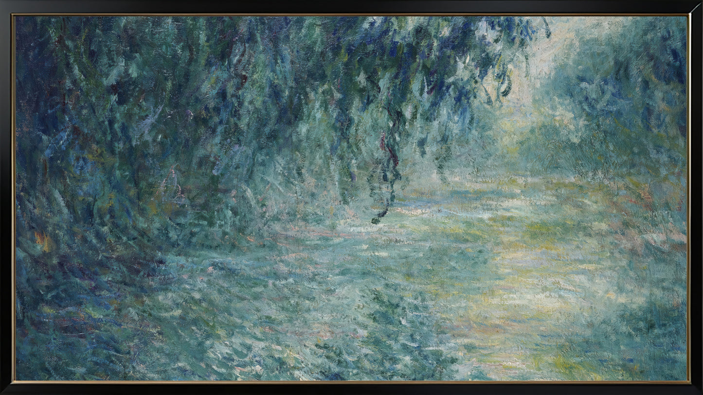 Claude Monet 16:9 Tv Art, set of 5 framed images - ArtRemade