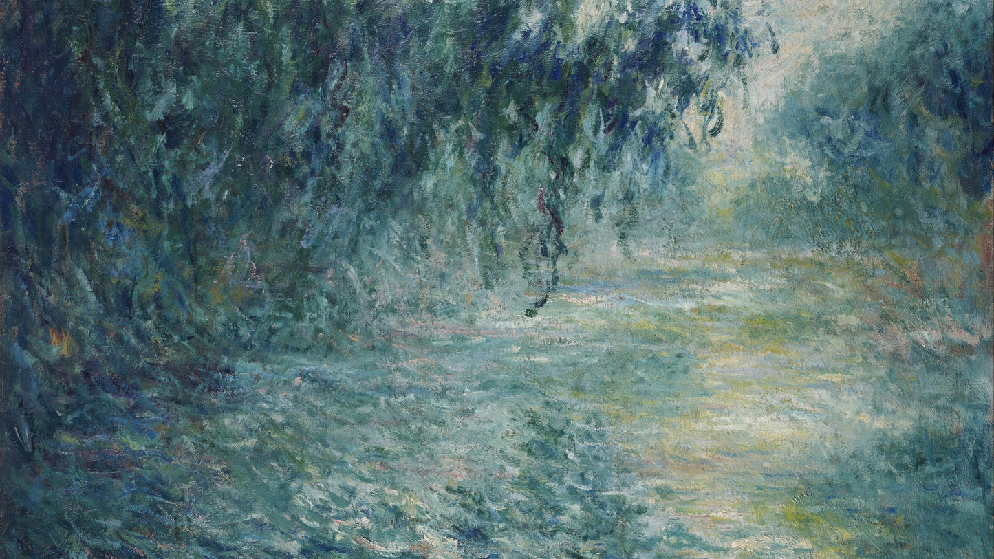 Classic Monet Landscapes - Impressionist Digital Prints for Home Display (16:9)
