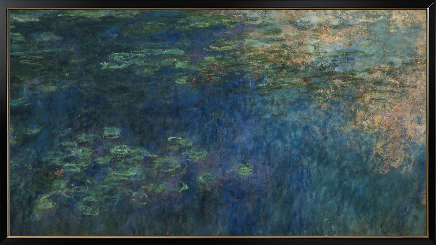 Claude Monet 16:9 Tv Art, set of 5 framed images - ArtRemade