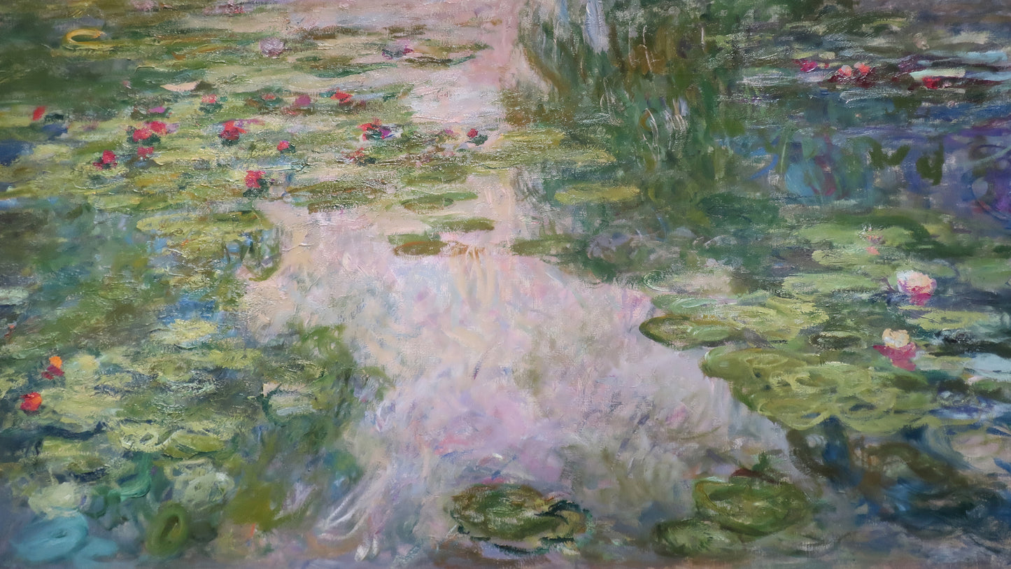 Classic Monet Landscapes - Impressionist Digital Prints for Home Display (16:9)