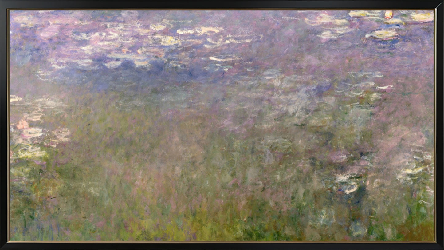 Claude Monet 16:9 Tv Art, set of 5 framed images - ArtRemade