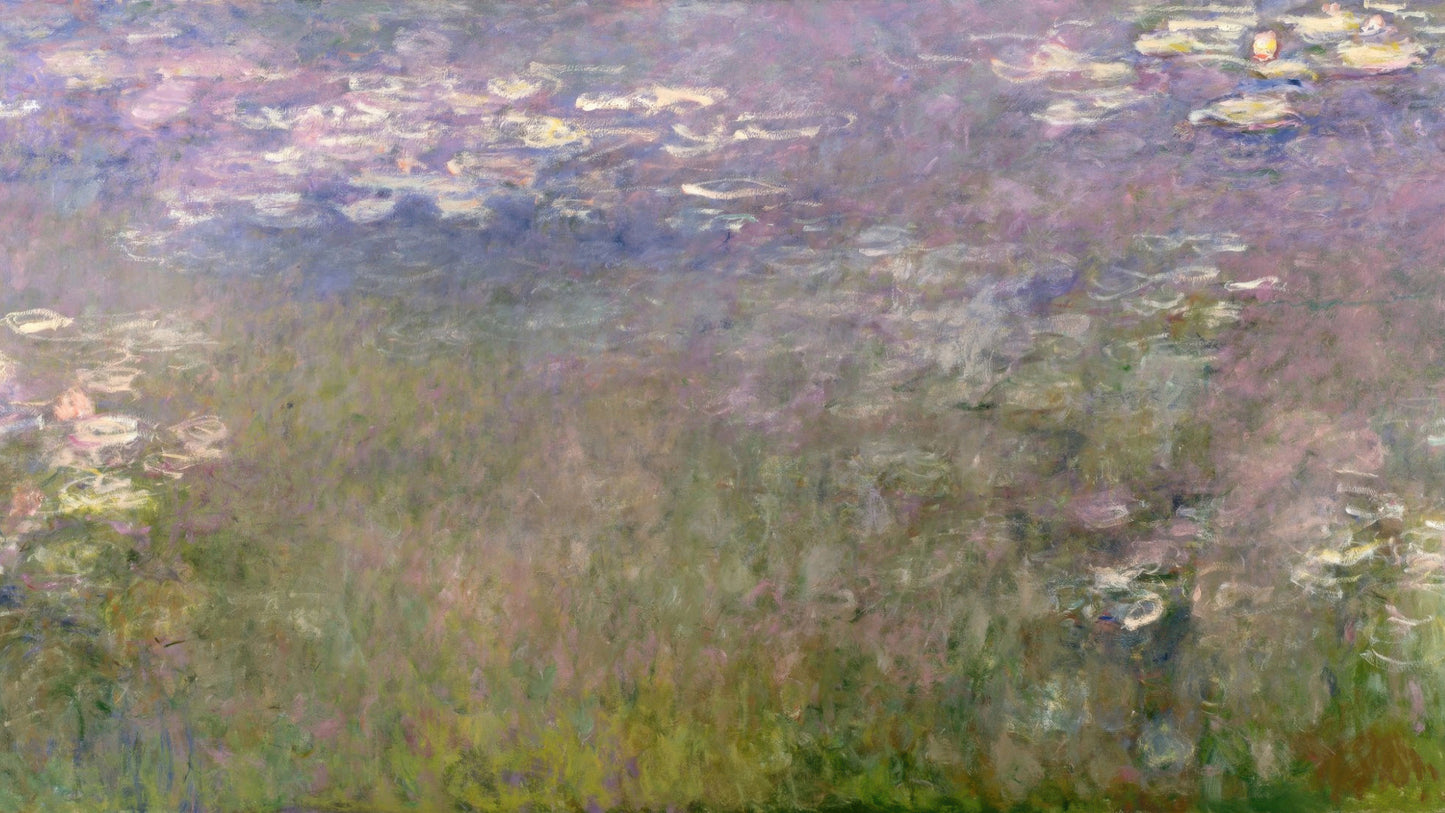 Monet Water Reflections - Seine River Impressionist Paintings for TV Display (16:9)