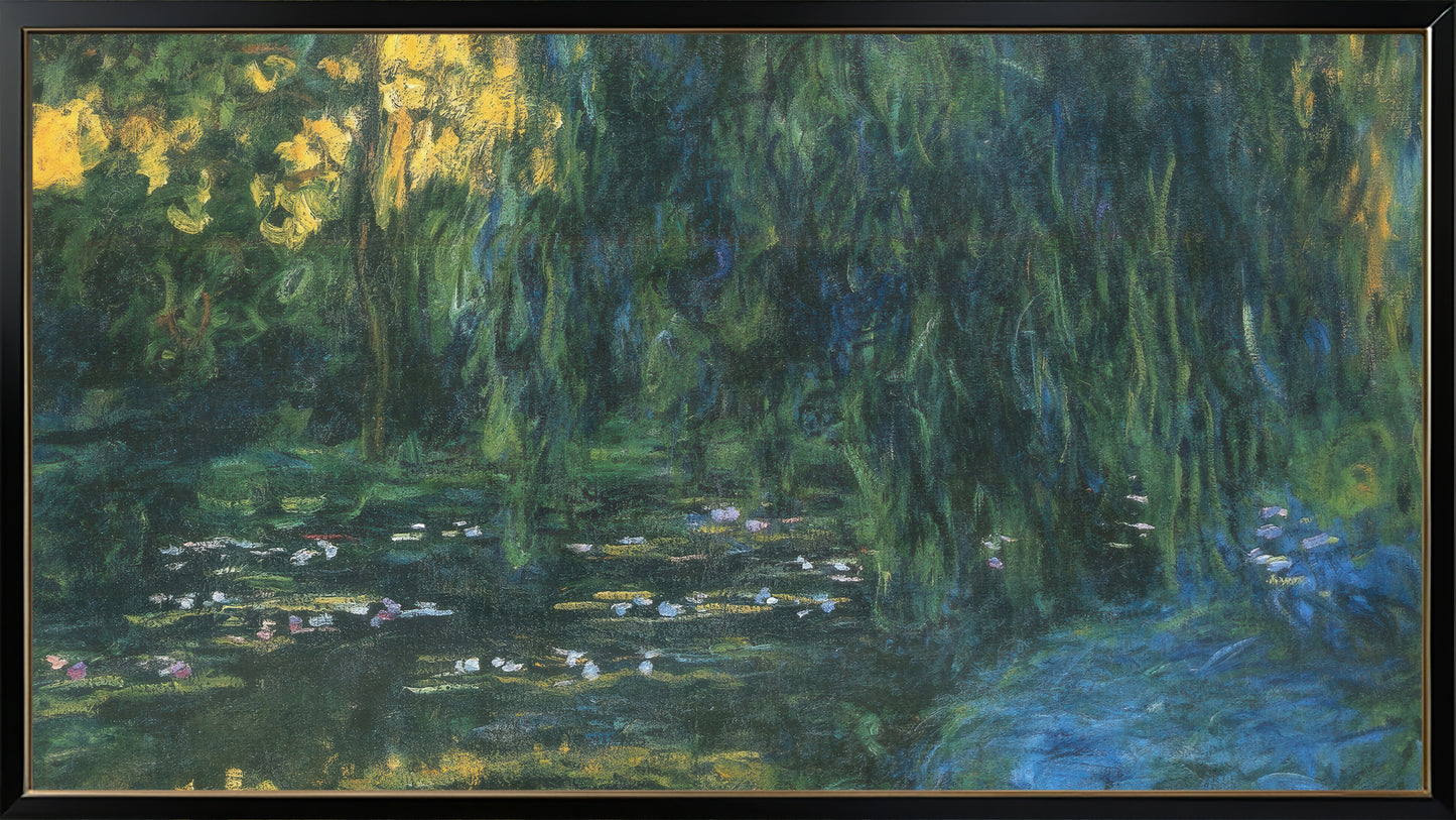 Claude Monet 16:9 Tv Art, set of 5 framed images - ArtRemade