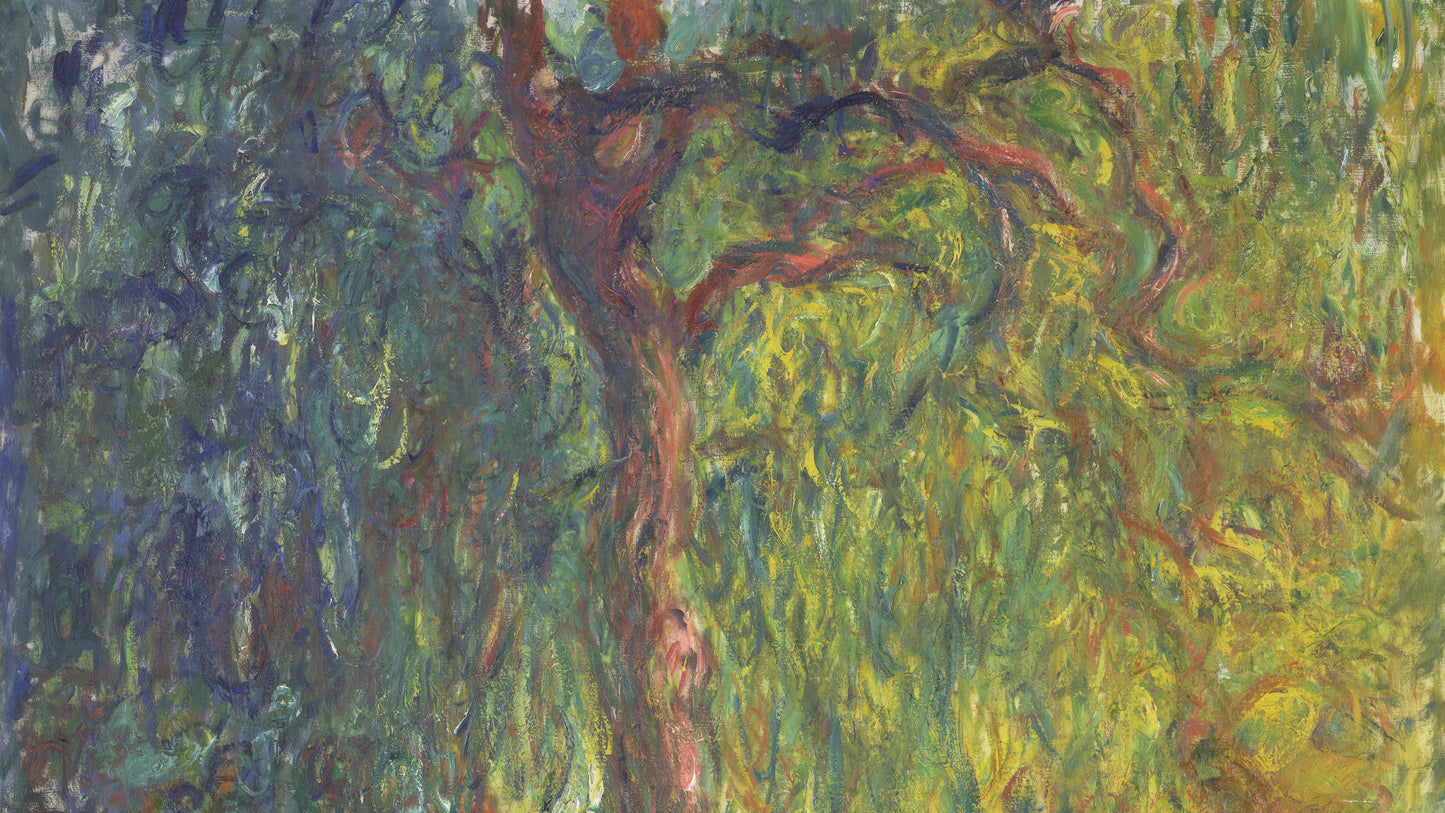 Monet Water Reflections - Seine River Impressionist Paintings for TV Display (16:9)