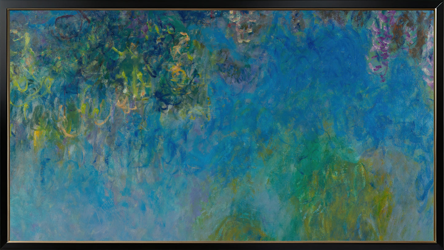 Claude Monet 16:9 Tv Art, set of 5 framed images - ArtRemade