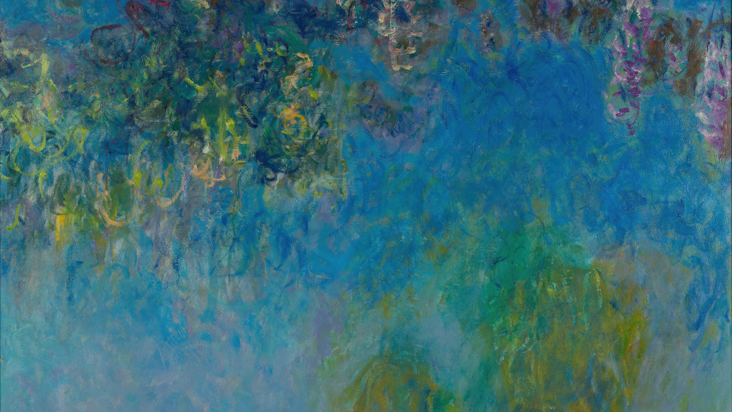 Monet Water Reflections - Seine River Impressionist Paintings for TV Display (16:9)