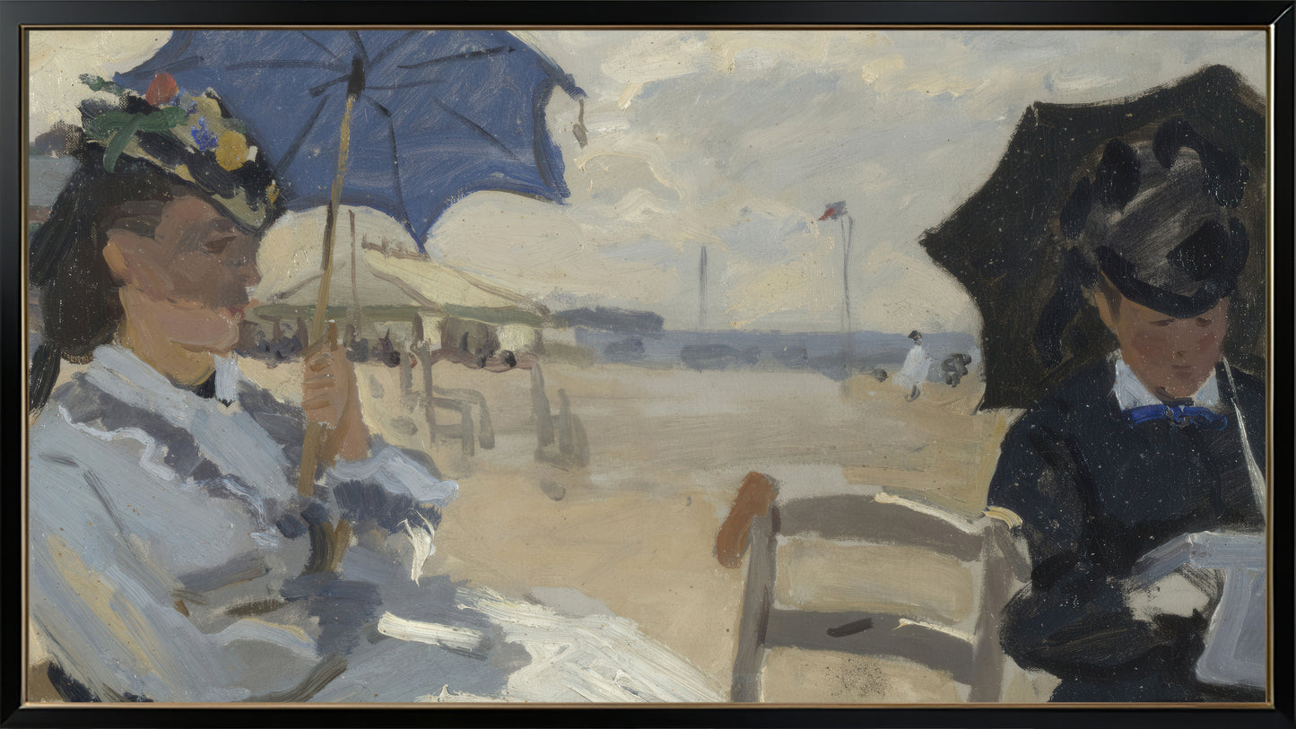 Monet Portrait Collection - Impressionist Figure Paintings for TV Display (16:9)