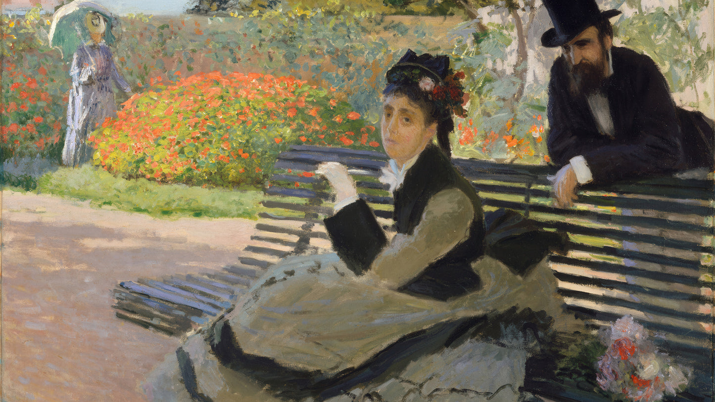 Monet Portrait Collection - Impressionist Figure Paintings for TV Display (16:9)
