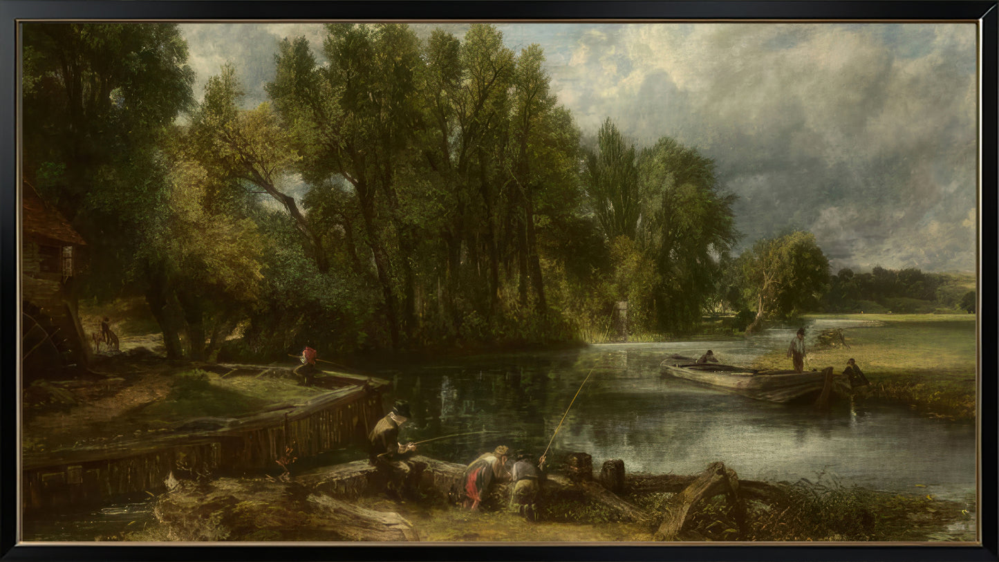 John Constable 16:9 Tv Art, set of 5 framed images - ArtRemade