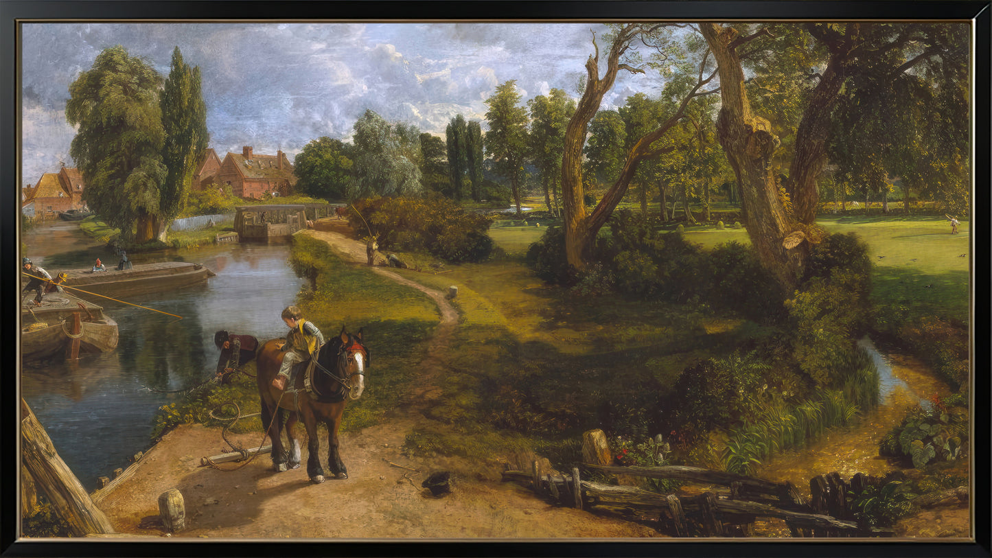 John Constable 16:9 Tv Art, set of 5 framed images - ArtRemade