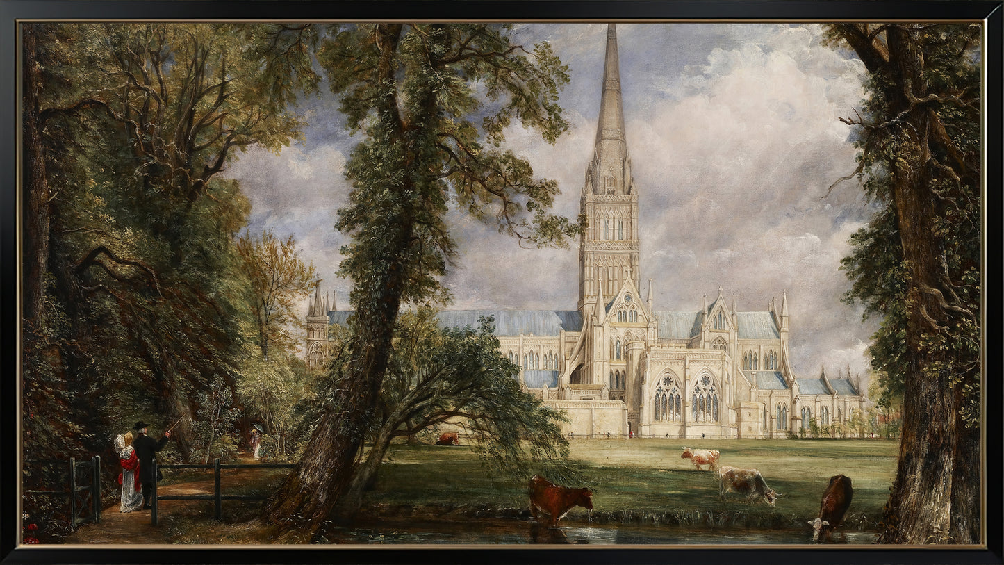 John Constable 16:9 Tv Art, set of 5 framed images - ArtRemade