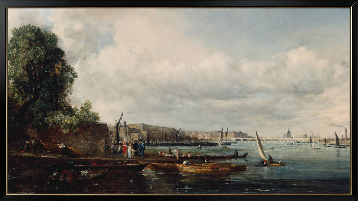 John Constable 16:9 Tv Art, set of 5 framed images - ArtRemade