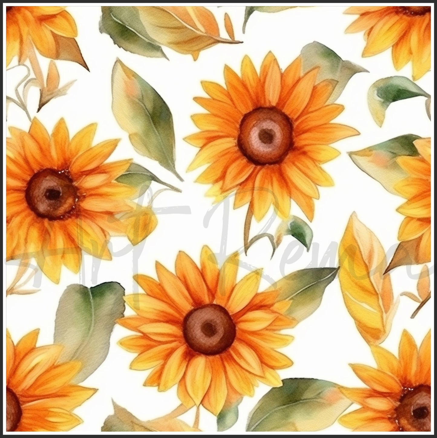 Strawberry Sunflower Art Digital Paper pack, seamless pattern / tiles, 3072 x 3072 pixels, 300dpi, JPEG, SVG, 21 images - ArtRemade