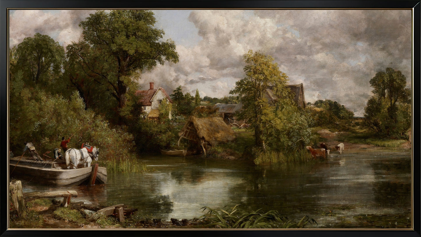 John Constable 16:9 Tv Art, set of 5 framed images - ArtRemade