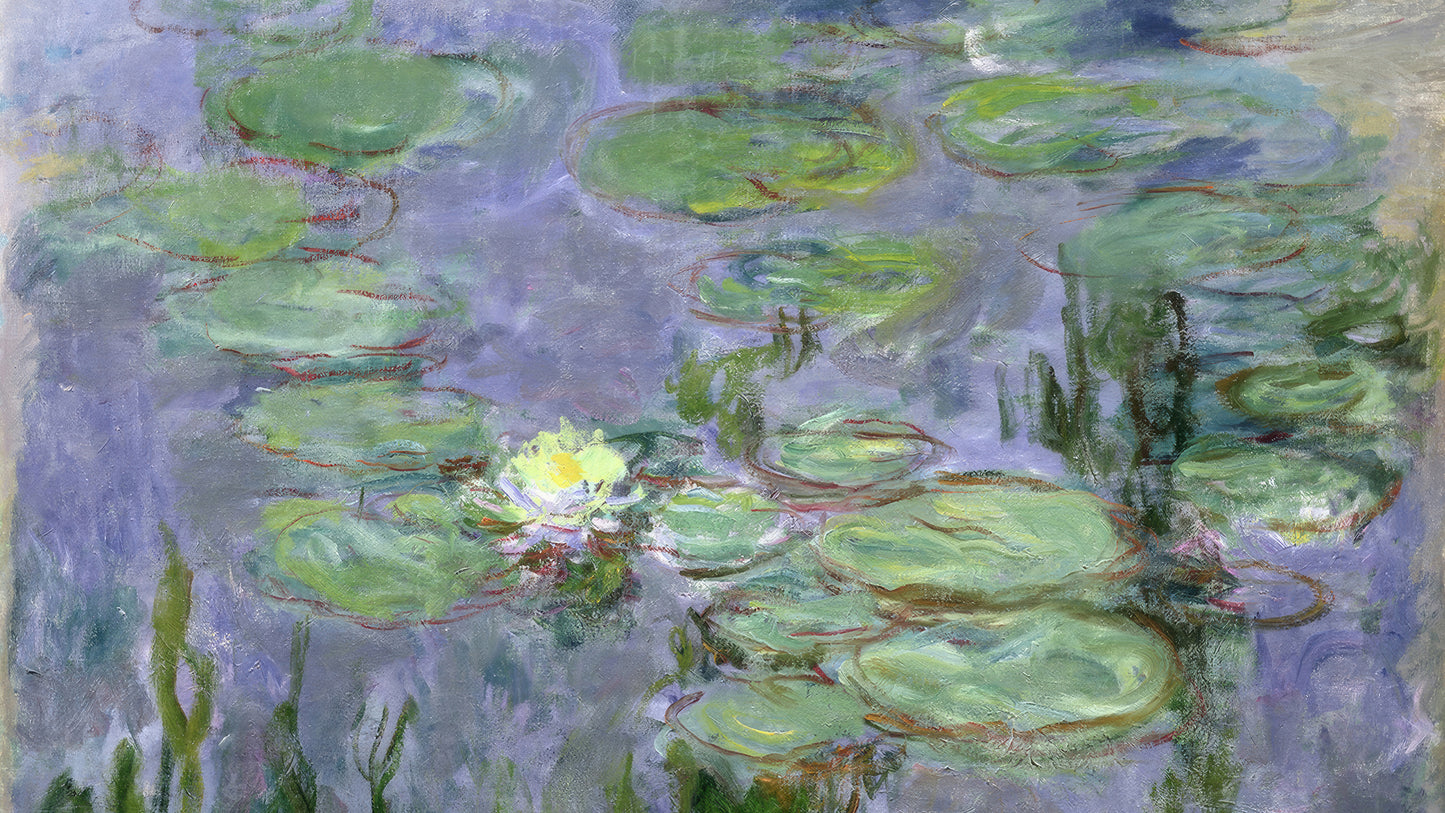 Classic Monet Landscapes - Impressionist Digital Prints for Home Display (16:9)