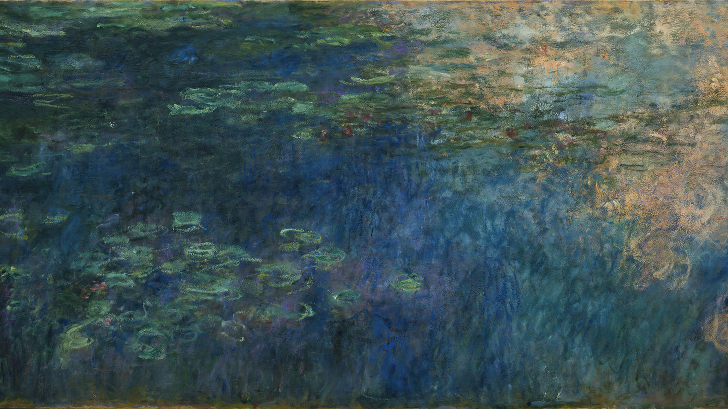 Classic Monet Landscapes - Impressionist Digital Prints for Home Display (16:9)