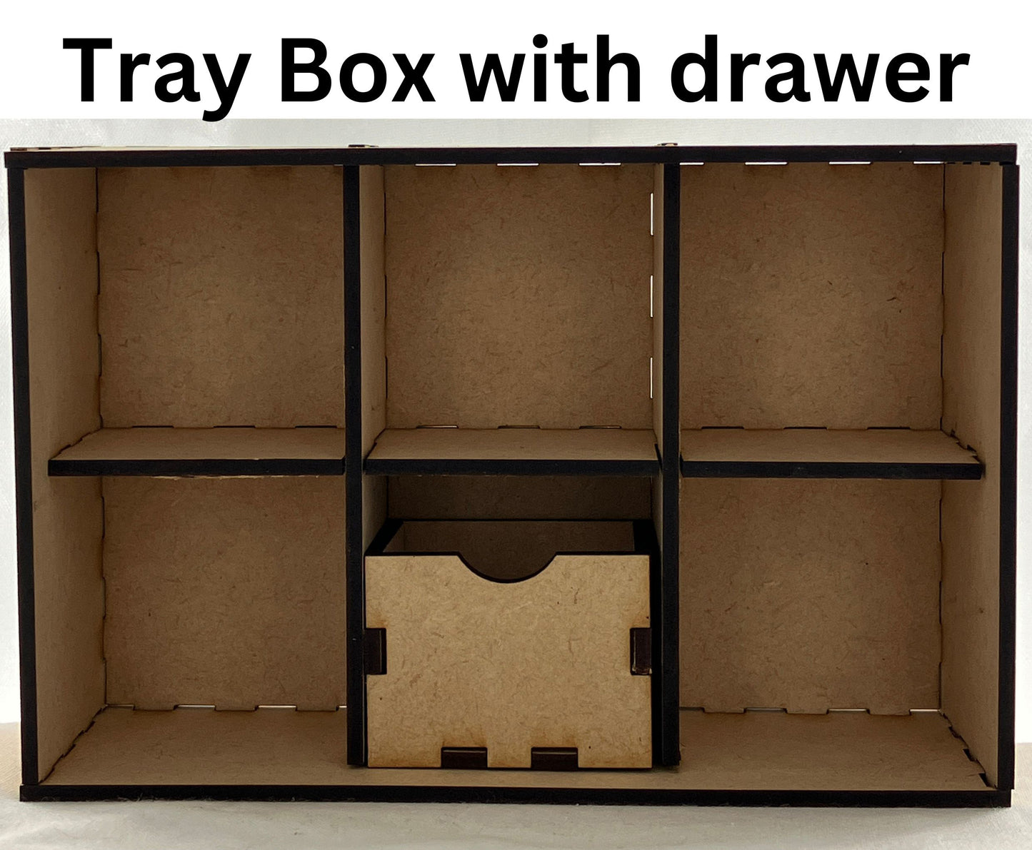 Custom made boxes, laser cut, made to order, 3mm MDF ready to paint up to a maximum of 200mm per side - ArtRemade