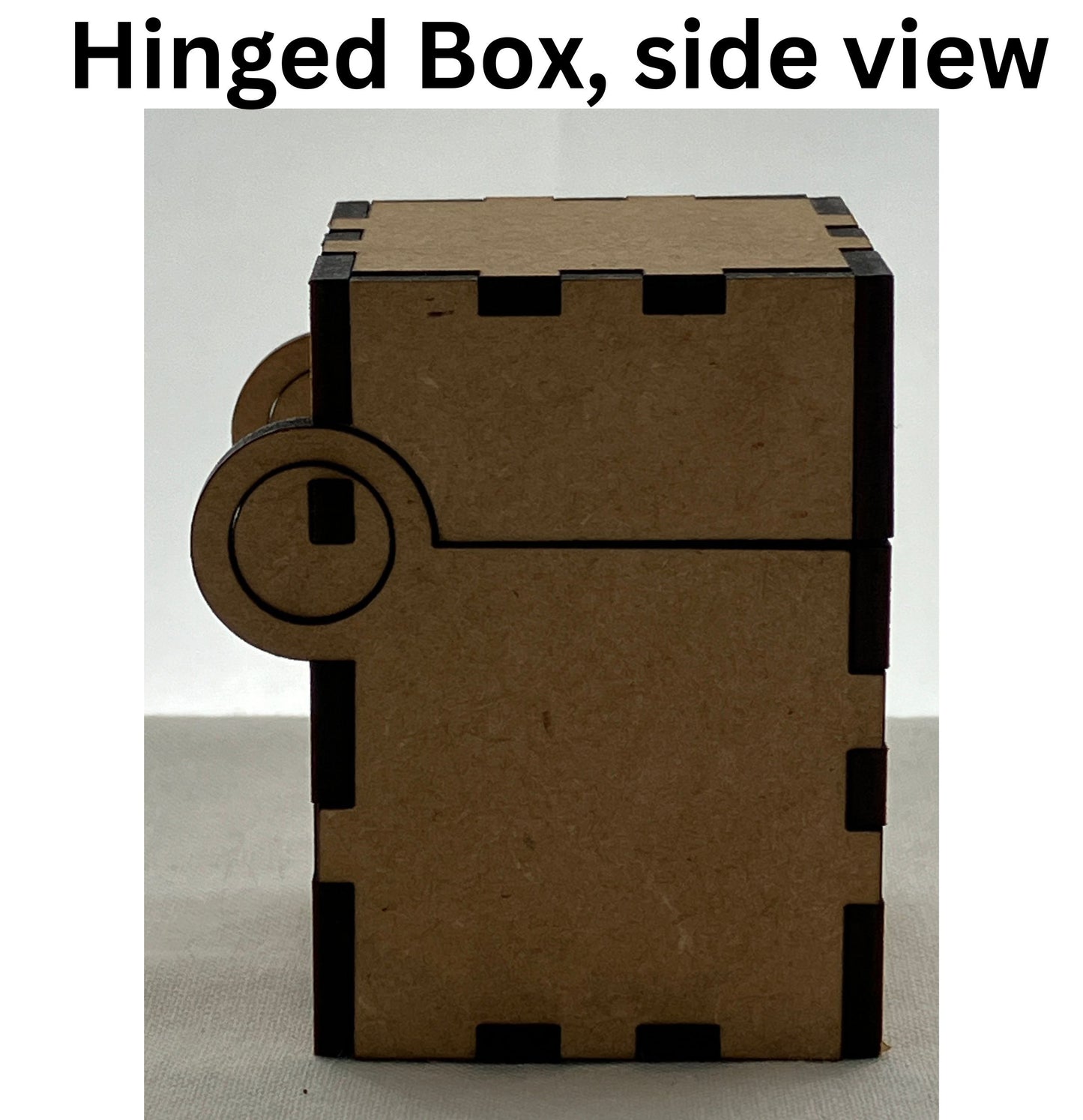 Custom made boxes, laser cut, made to order, 3mm MDF ready to paint up to a maximum of 200mm per side - ArtRemade