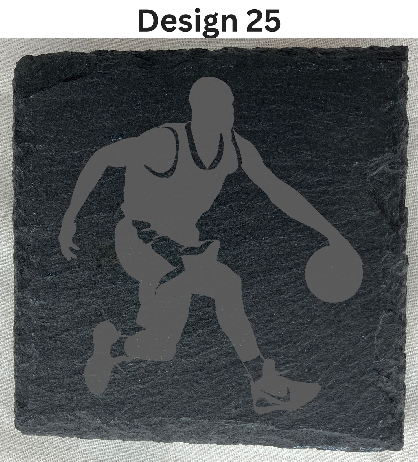 Slate Coaster that can be laser engraved with any message, any image, great gift for her, weddings etc