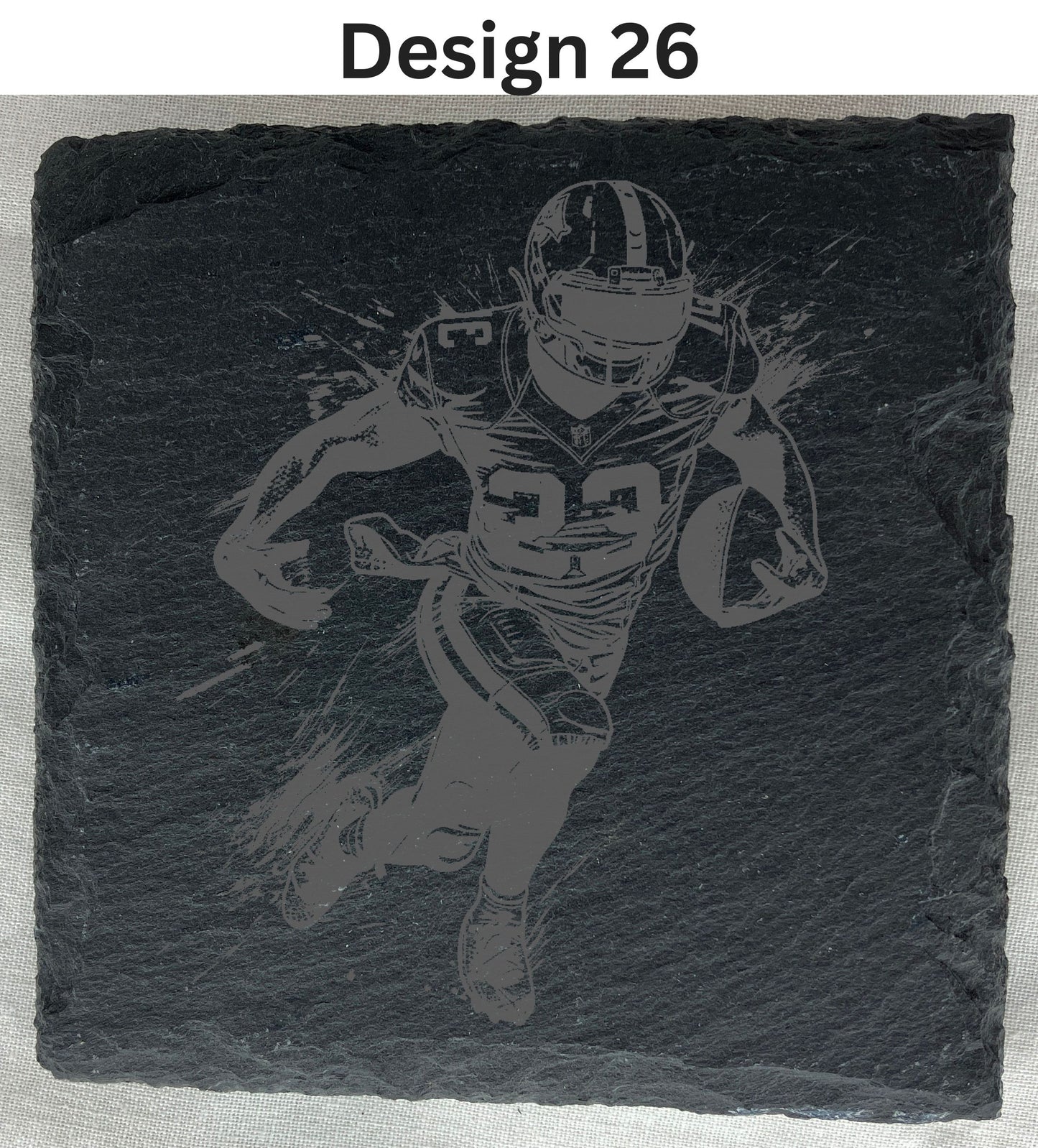 Slate Coaster that can be laser engraved with any message, any image, great gift for her, weddings etc