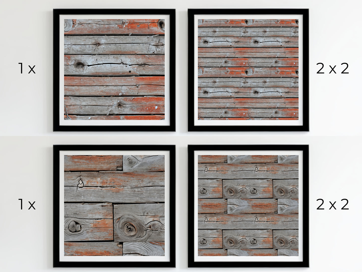 Weathered timber pack, seamless pattern / seamless texture 2048*2048 pixels, 300dpi, PNG 10 images