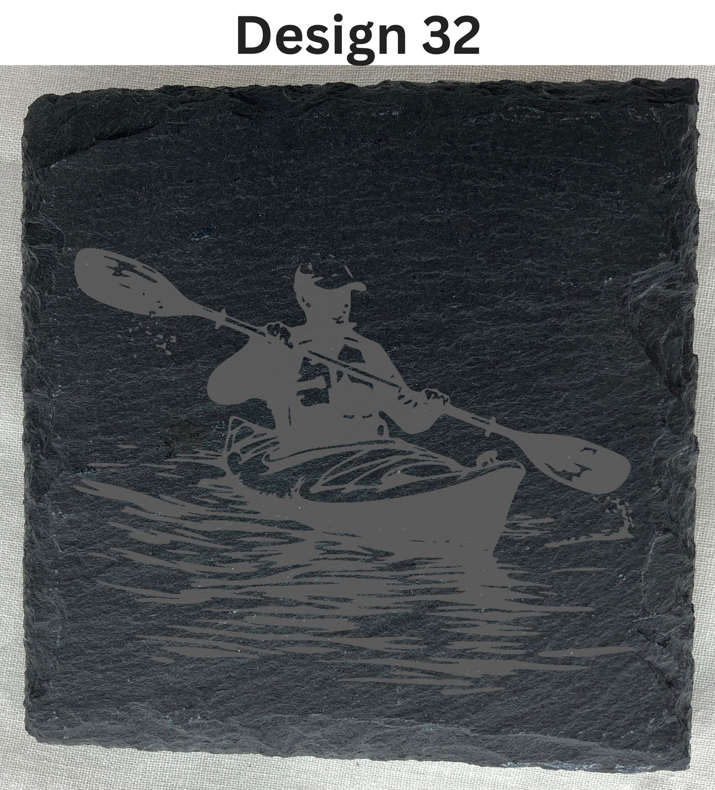 Slate Coaster that can be laser engraved with any message, any image, great gift for her, weddings etc