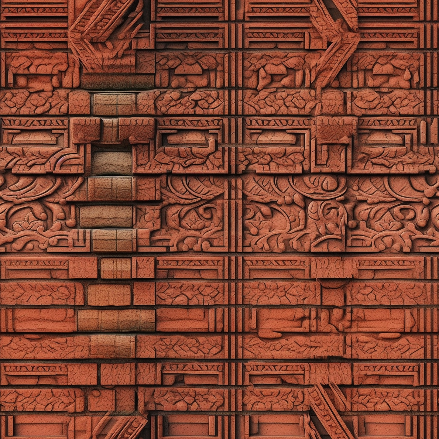 Brick seamless tiles, perfect for Interior designers, architects, game designers and more. 300 DPI, 2048*2048 px