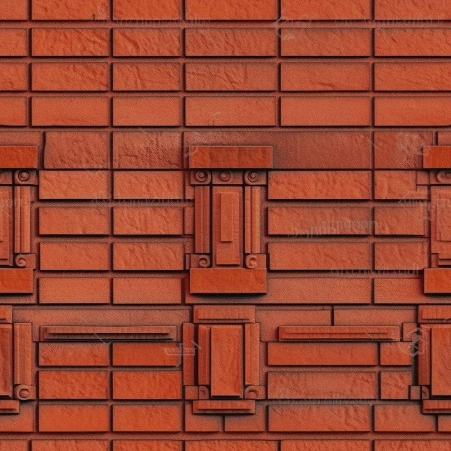 Brick seamless tiles, perfect for Interior designers, architects, game designers and more. 300 DPI, 2048*2048 px