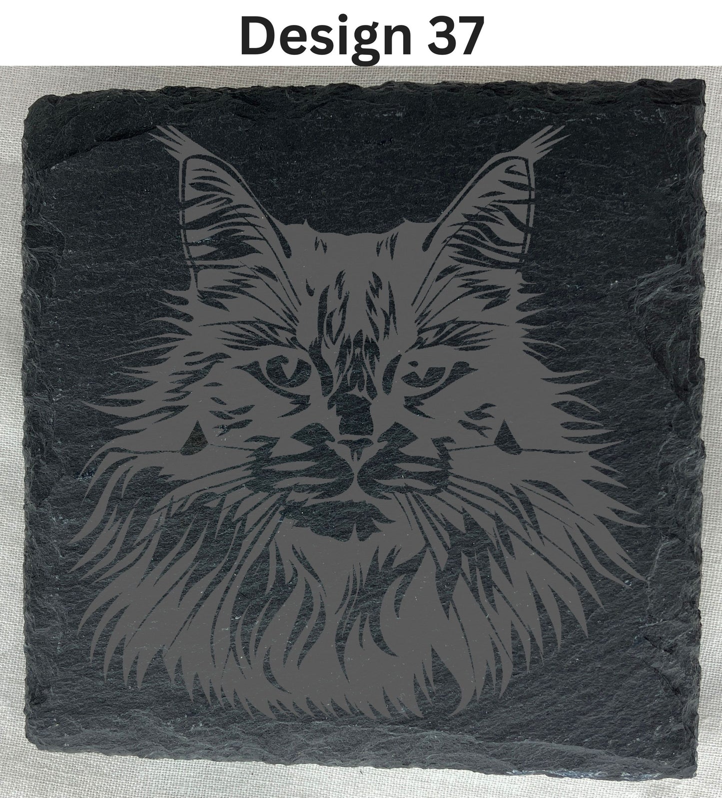 Slate Coaster that can be laser engraved with any message, any image, great gift for her, weddings etc