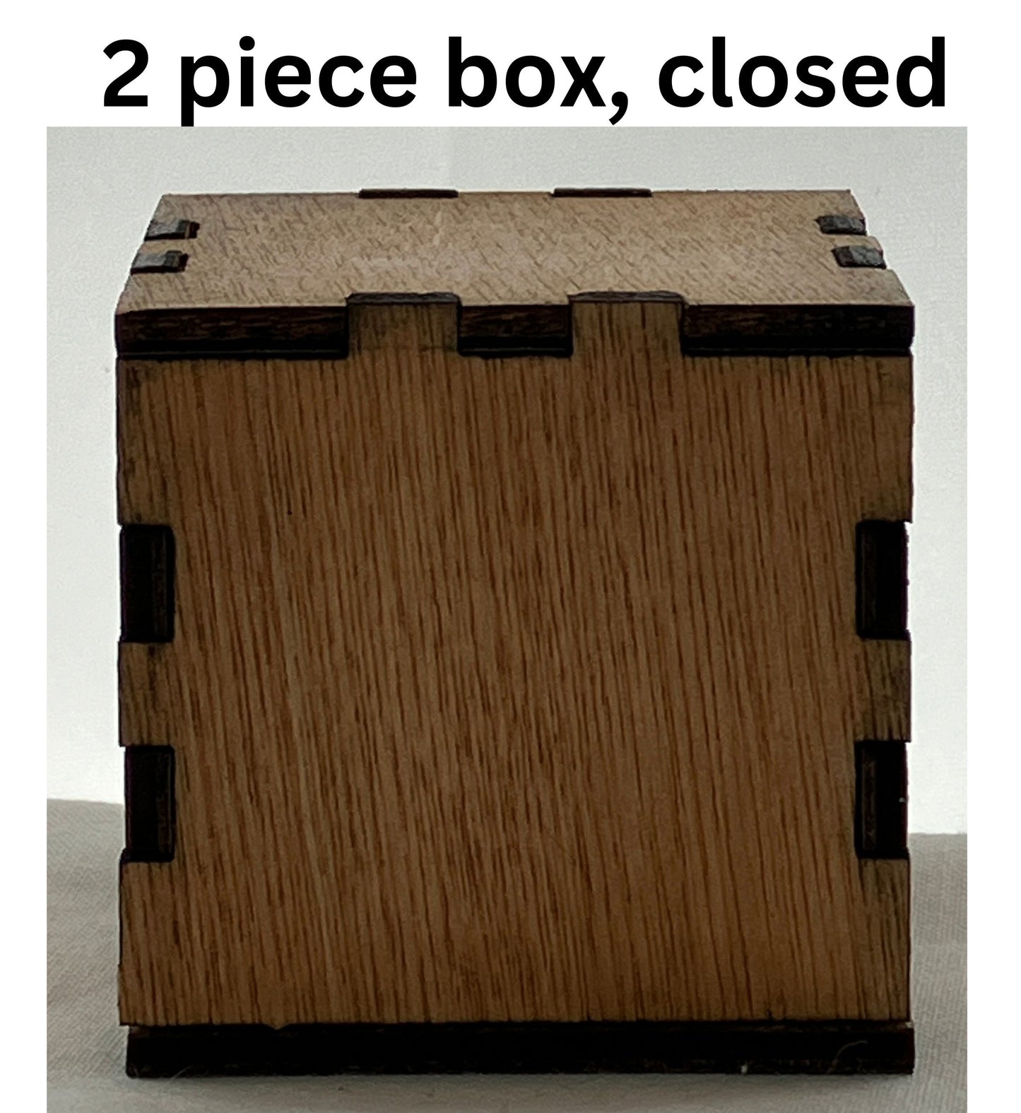Custom made boxes, laser cut, made to order, 3mm MDF ready to paint up to a maximum of 200mm per side - ArtRemade