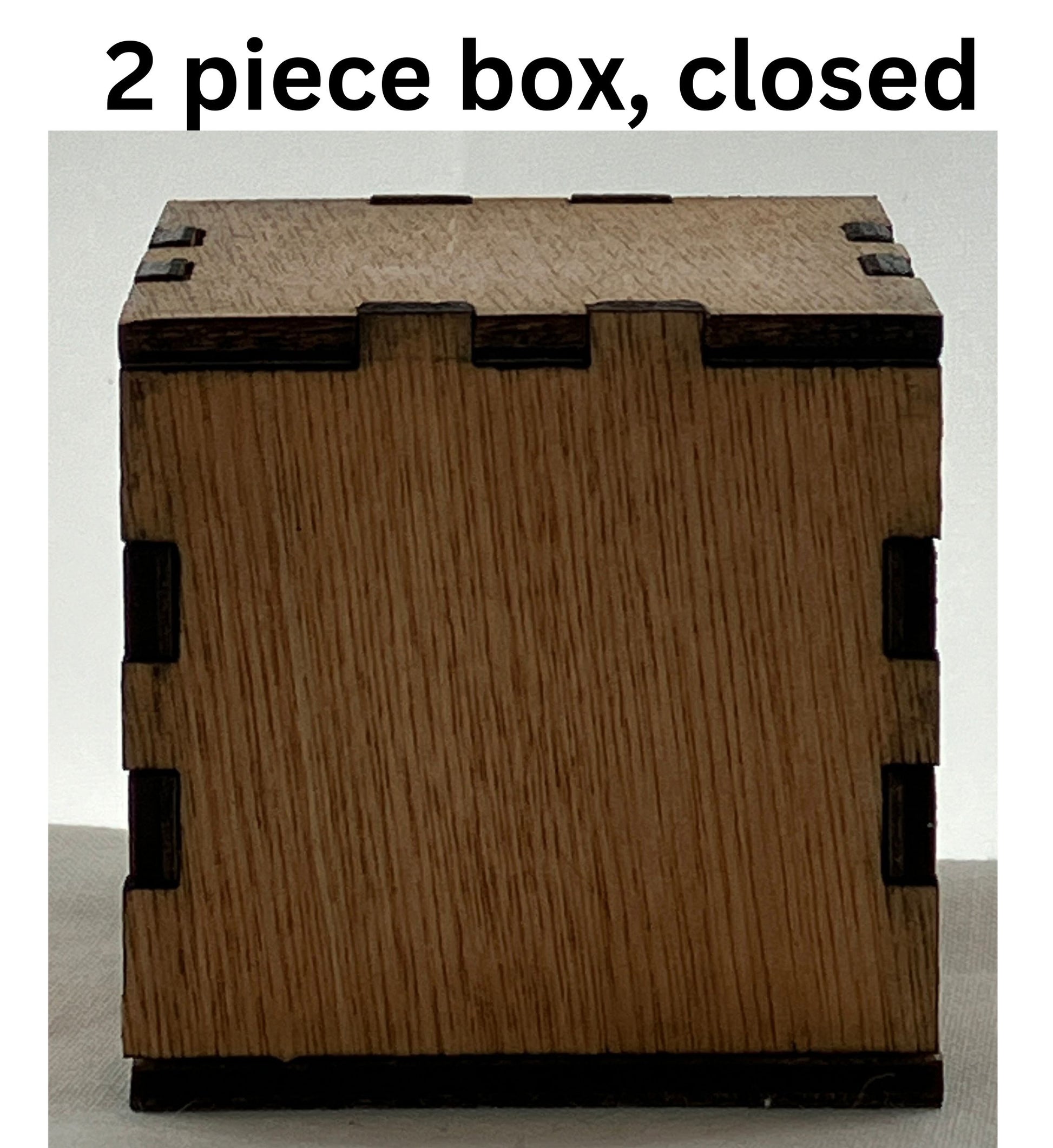 Custom made boxes, laser cut, made to order, 3mm MDF ready to paint up to a maximum of 200mm per side - ArtRemade