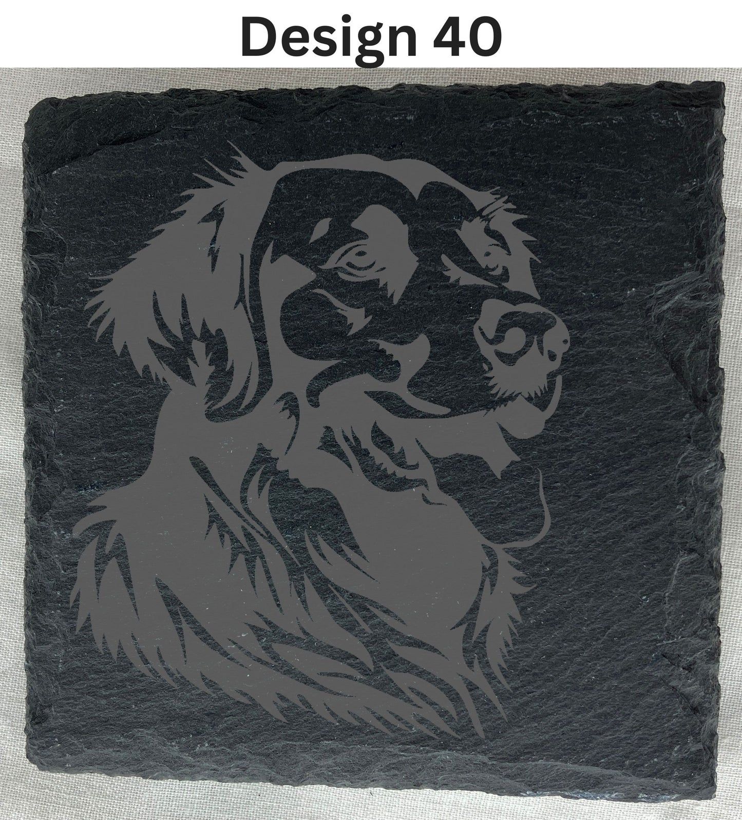Slate Coaster that can be laser engraved with any message, any image, great gift for her, weddings etc