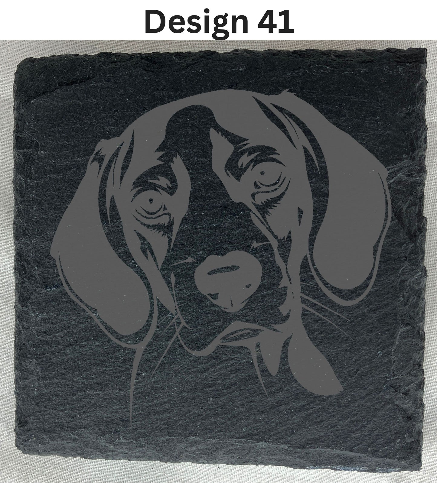 Slate Coaster that can be laser engraved with any message, any image, great gift for her, weddings etc