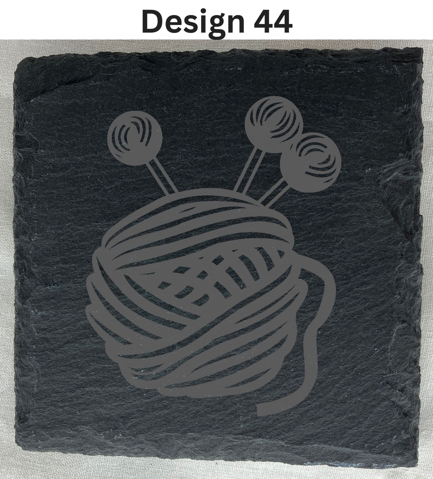 Slate Coaster that can be laser engraved with any message, any image, great gift for her, weddings etc